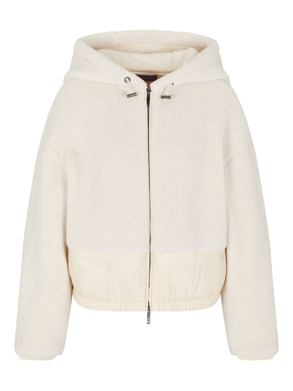 Emporio Armani Coats Ivory