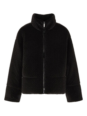 Emporio Armani Coats Black