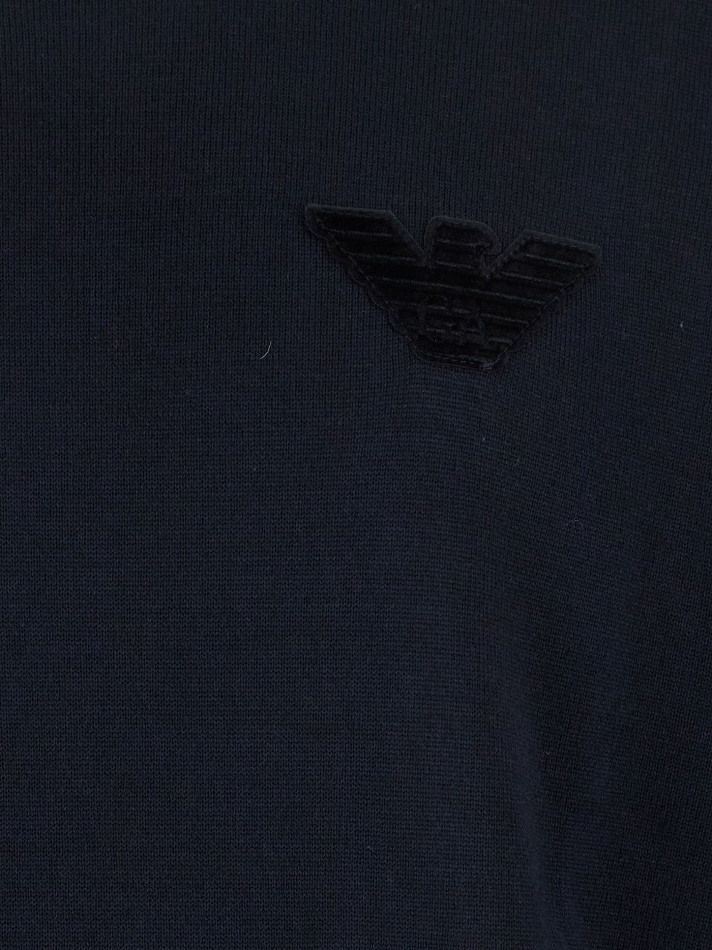 Emporio Armani Sweaters Blue