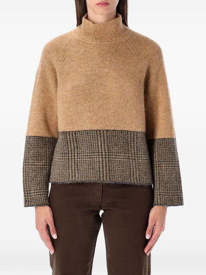 Emporio Armani Sweaters Camel