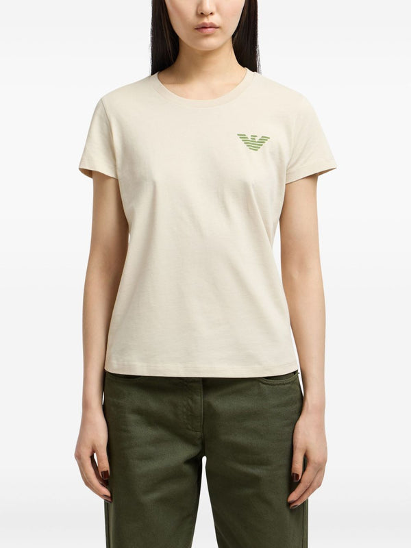 Emporio Armani T-shirts and Polos Beige