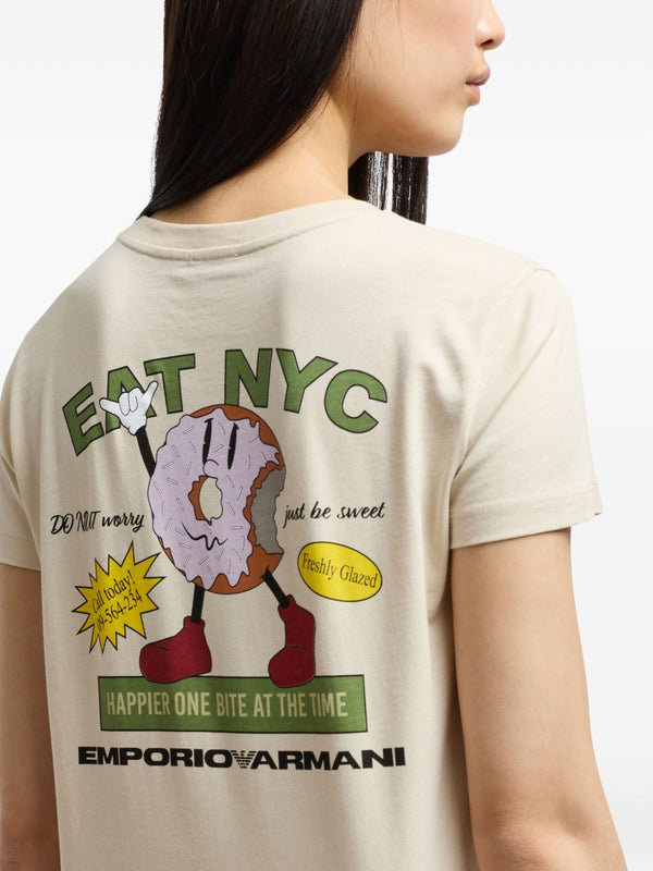 Emporio Armani T-shirts and Polos Beige