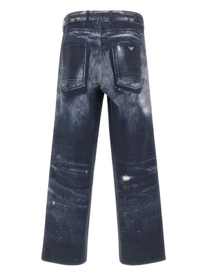 Emporio Armani Trousers Blue