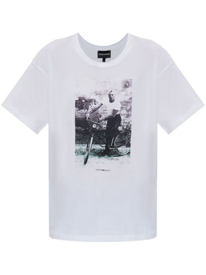 Emporio Armani T-shirts and Polos White