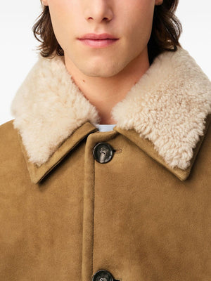 Ami Paris Jackets Camel