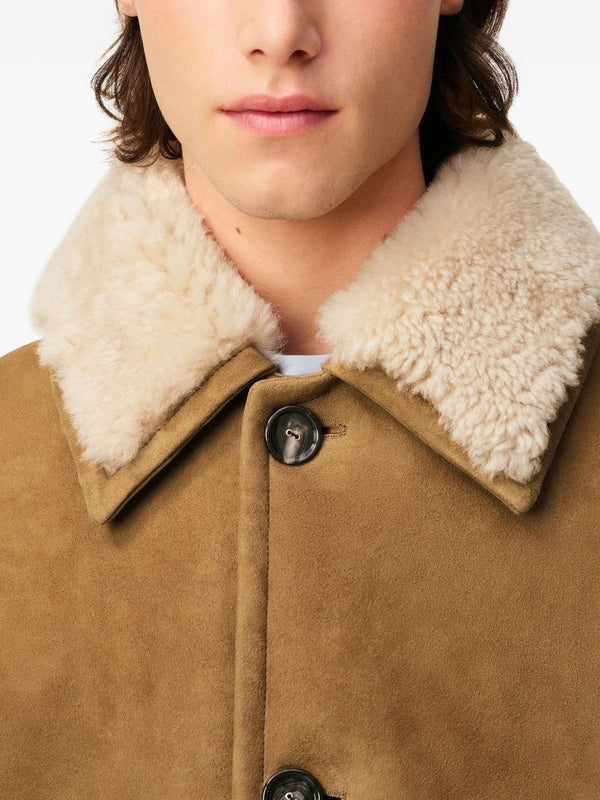 Ami Paris Jackets Camel