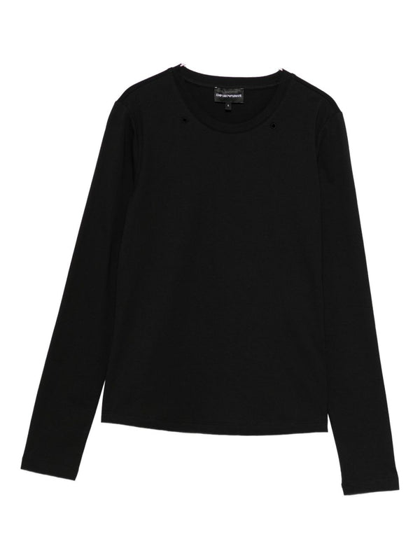 Emporio Armani T-shirts and Polos Black