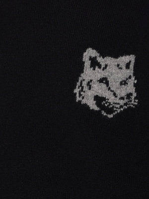 Maison Kitsuné Sweater with fox embroidery