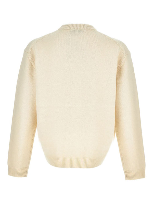 Maison Kitsuné Fox Head-intarsia sweater