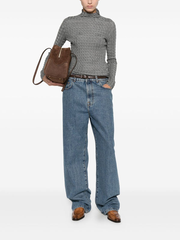 Emporio Armani Sweaters Silver