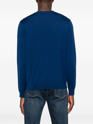 Emporio Armani Sweaters Blue