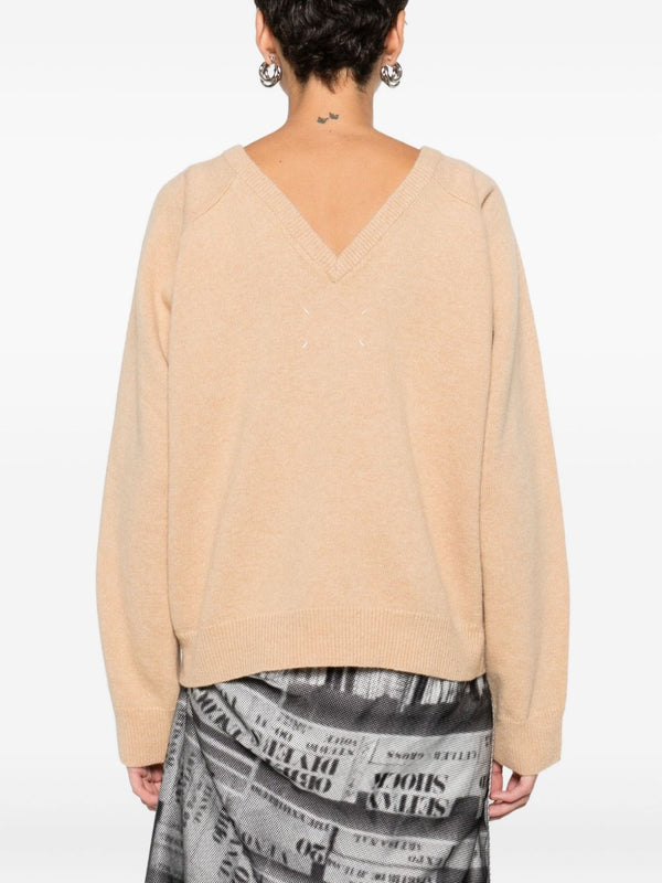 Maison Margiela Brown Sweater
