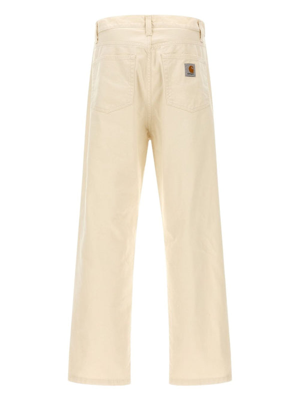 CARHARTT WIP MAIN Jeans Ivory