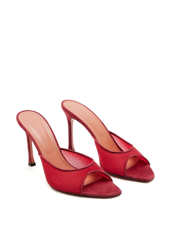 Amina Muaddi Sandals Bordeaux