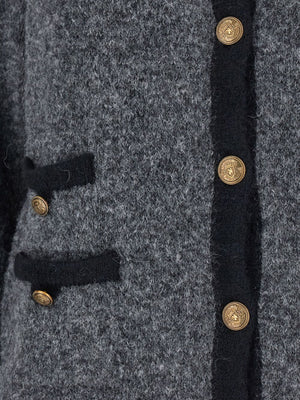 Semicouture Jackets Grey