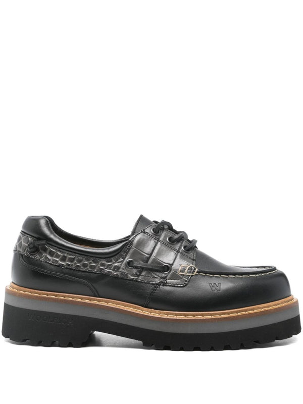 Woolrich Flat shoes Black