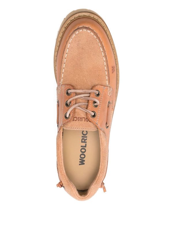 Woolrich Flat shoes Camel