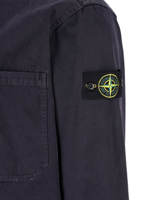 Stone Island Shirts Blue
