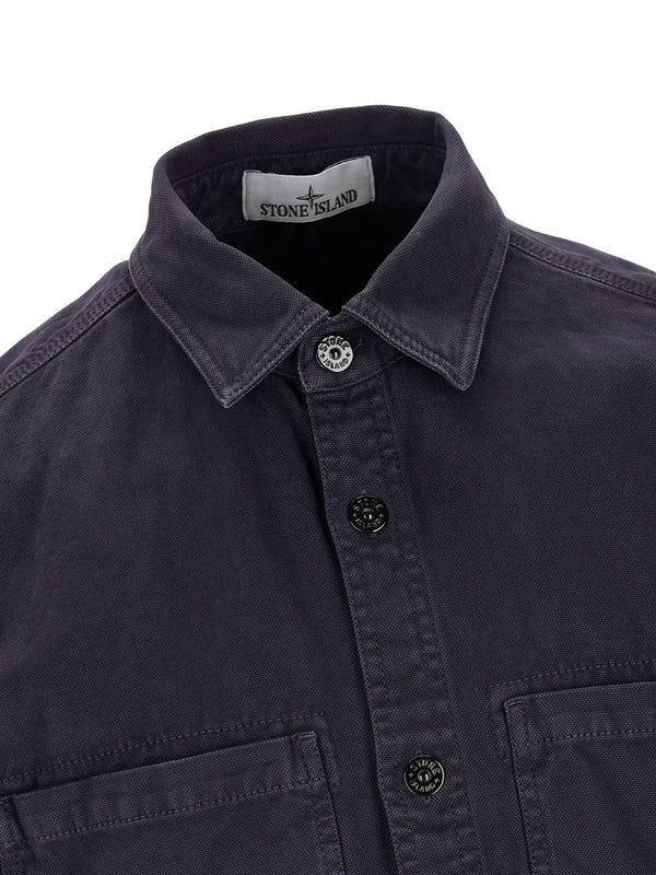 Stone Island Shirts Blue