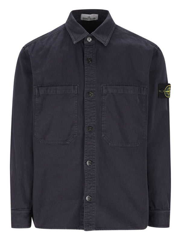 Stone Island Shirts Blue