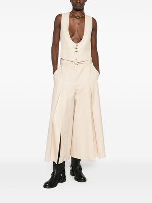 Zimmermann Trousers Beige