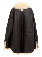 Acne Studios Leather shearling jacket