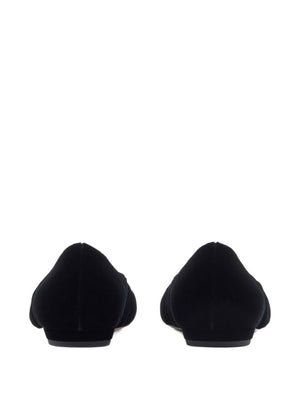 Emporio Armani Flat shoes Black