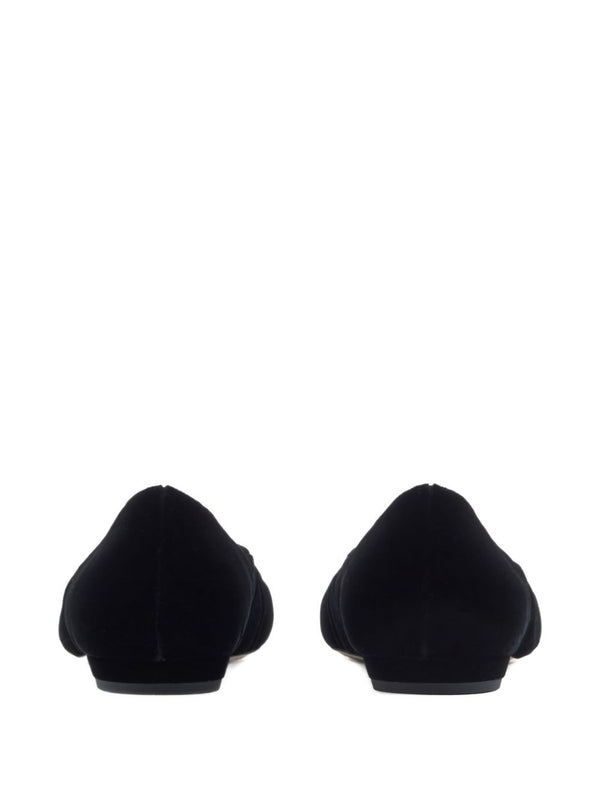 Emporio Armani Flat shoes Black