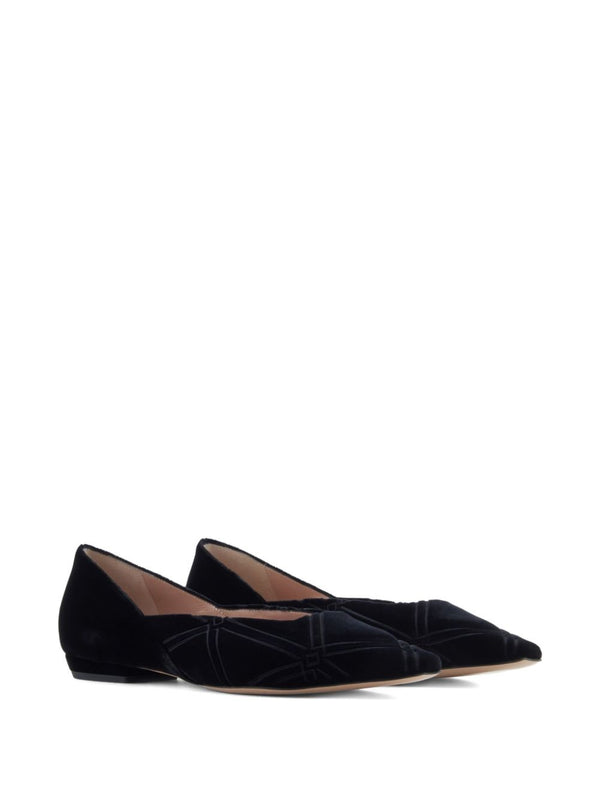 Emporio Armani Flat shoes Black