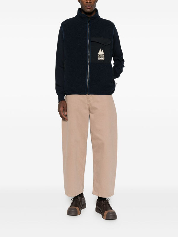 Maison Kitsuné Fleece zipped vest