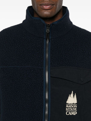 Maison Kitsuné Fleece zipped vest