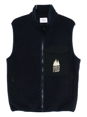 Maison Kitsuné Fleece zipped vest