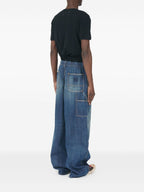جينز Maison Margiela أزرق