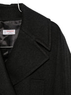 Alberto Biani Wool double-breasted coat