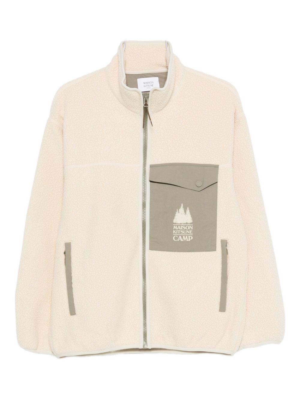 Maison Kitsuné casual fleece jacket