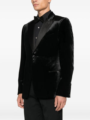 Emporio Armani Jackets Black