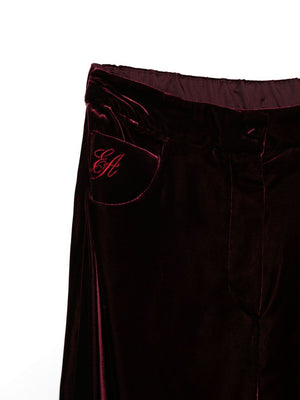 Emporio Armani Trousers Bordeaux