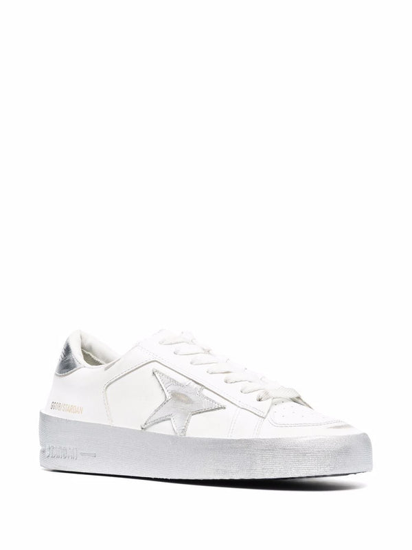 Golden Goose Sneakers Silver