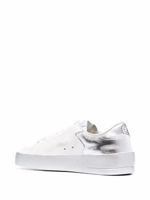 Golden Goose Sneakers Silver