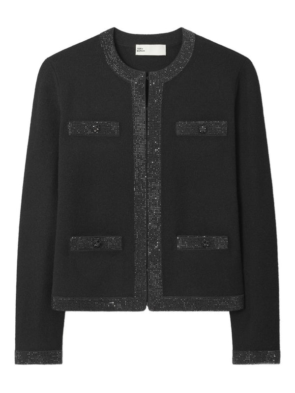 Tory Burch Sweaters Black