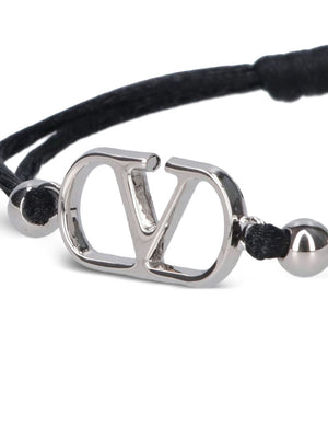 Valentino Garavani-Vlogo Signature Cotton Bracelet