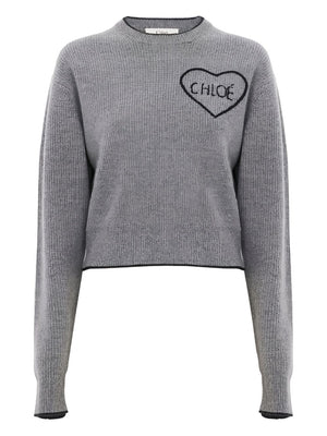 Chloé Chloè Sweaters Grey