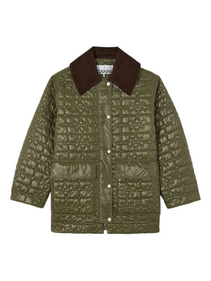 GANNI Jackets Green