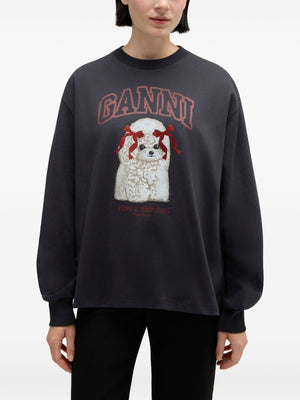 GANNI Sweaters Black