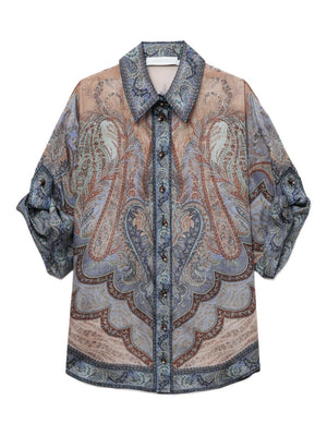 Zimmermann Shirts Blue