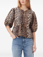 Ganni Organic cotton blouse