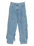 The Attico Denim cotton jeans