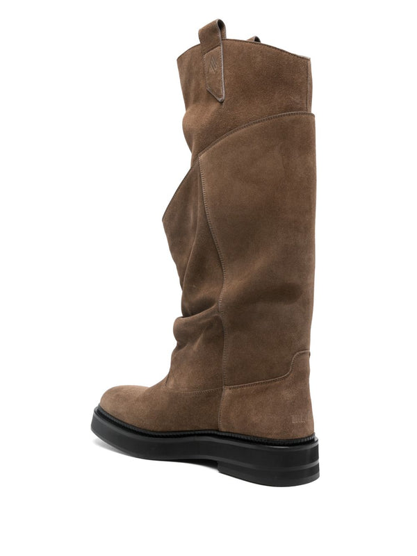 The Attico Boots Brown