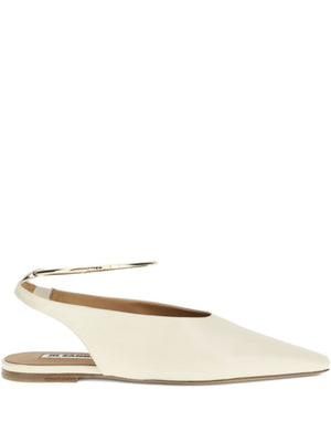 Jil Sander Flat shoes White