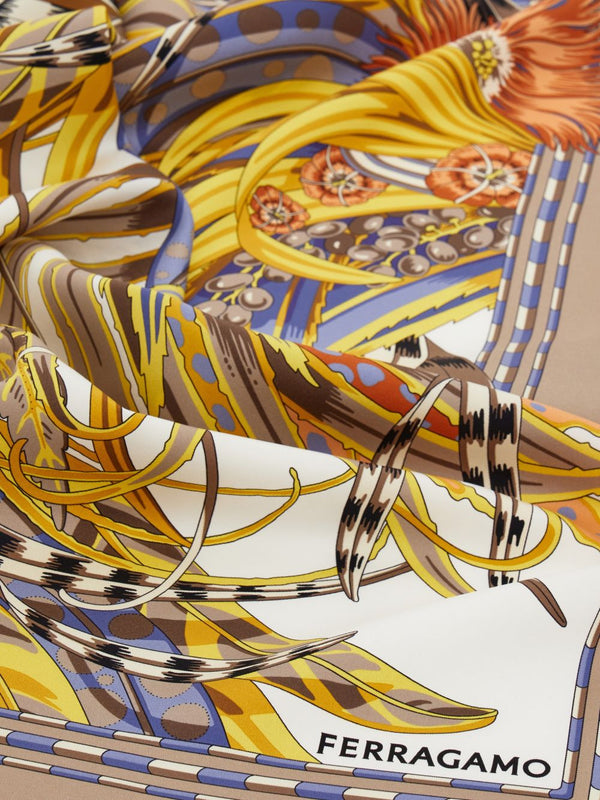 Ferragamo Scarfs Ivory